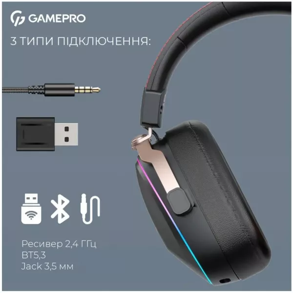 Гарнітура GamePro Asgard Valkyria (Black) (UA)