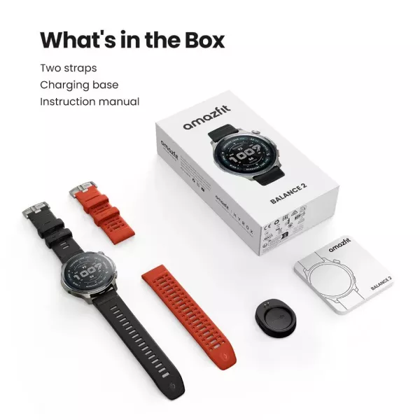 Смарт-годинник Amazfit Balance 2 (Black)