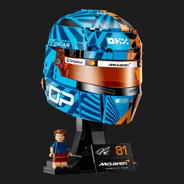 Конструктор LEGO Editions Шолом Оскара Піастрі з команди McLaren Mastercard F1 (43017)