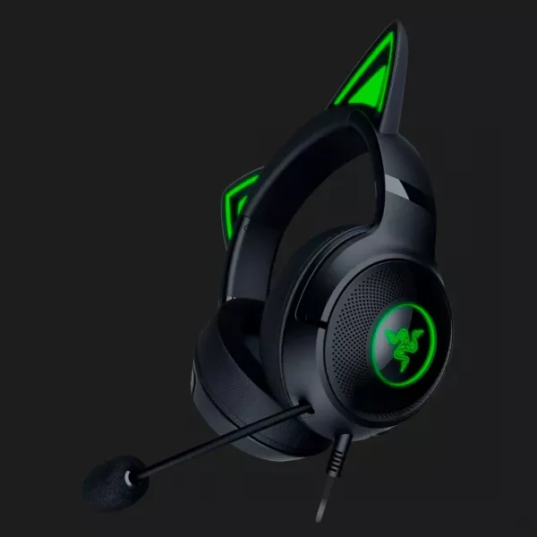 Ігрова гарнітура RAZER Kraken Kitty V2 (Black) (RZ04-04730100-R3M1) (UA)