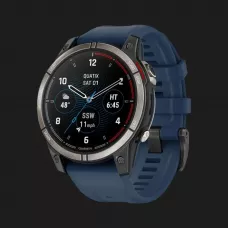 Garmin Quatix 7 Pro AMOLED Edition Marine GPS Smartwatch with Captain Blue Band