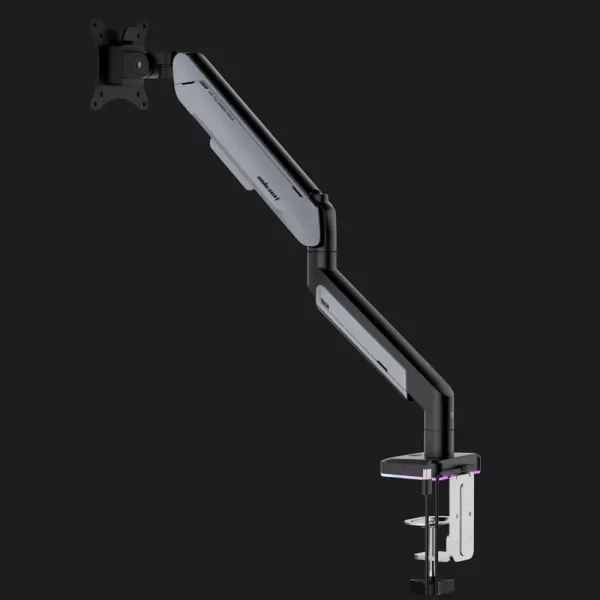 Настільне кріплення для монітора Anda Seat Stealth PRO II RGB 17”-42” (Titanium) (UA)