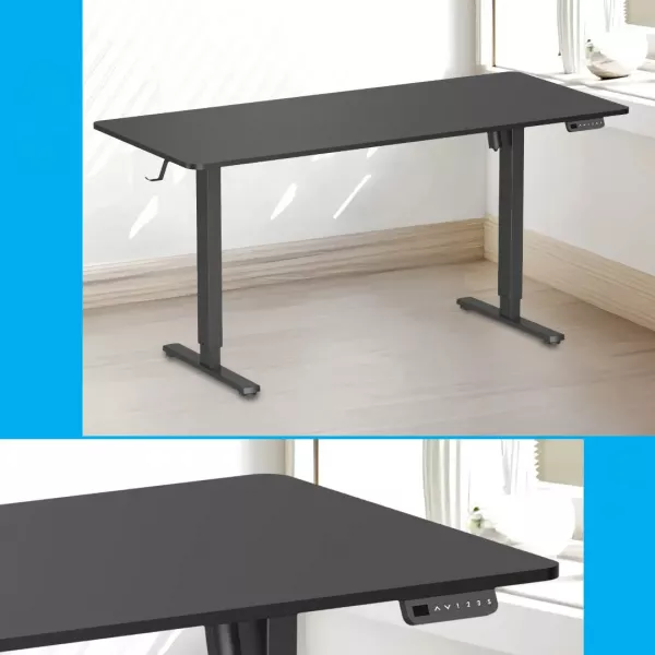 Комп'ютерний стіл OfficePro ODE1670B (Black) (UA)