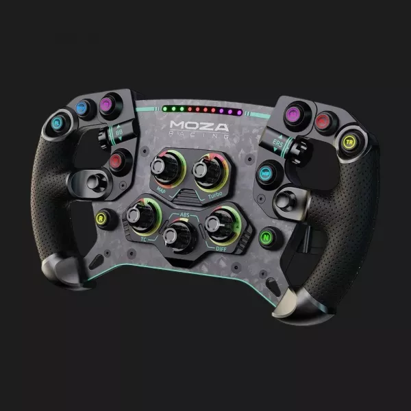Кермо Moza Racing GS V2P Steering PC (Black) (UA)