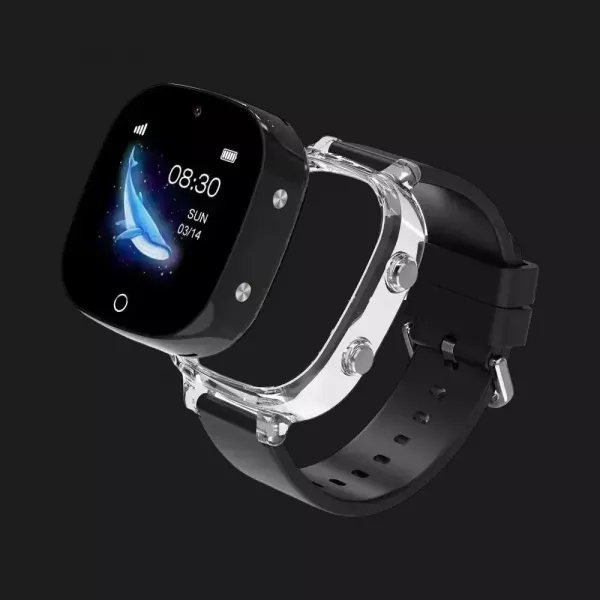 Дитячий смарт-годинник Gelius Pro Summer з GPS/4G/ESIM (Black)