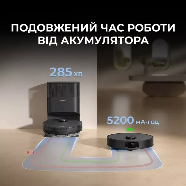 Робот-пилосос Dreame Bot D20 (Black)