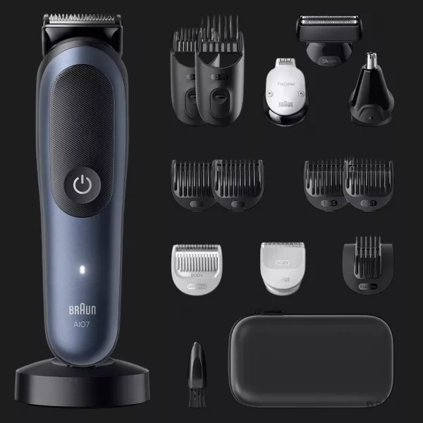 Тример Braun Series 7 (AIO 7580) (Dark Blue)